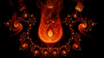 Картинка 3д графика fractal фракталы фрактал