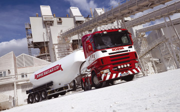 Картинка автомобили scania dowse haulage ltd