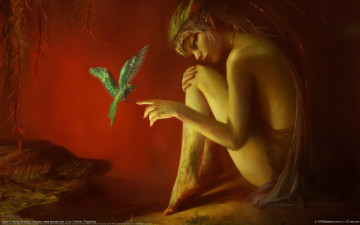 Картинка фэнтези эльфы