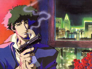 Картинка аниме cowboy bebop spike