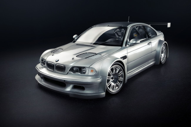 Обои картинки фото разное, игрушки, bmw, silvery, e46, m3