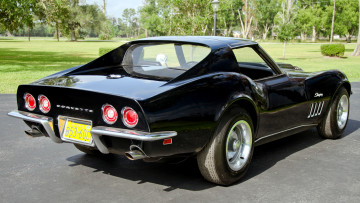 Картинка corvette автомобили сша gm chevrolet division