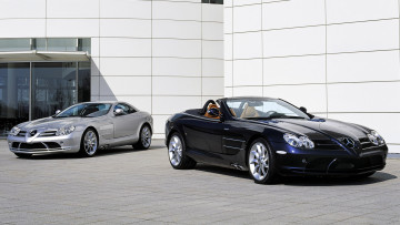 Картинка mercedes slr автомобили benz германия daimler ag