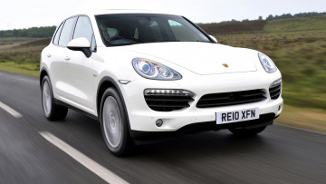 Картинка porsche cayenne автомобили германия спортивные элитные