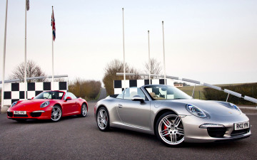 Картинка автомобили porsche 911 carrera twin car