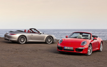 Картинка автомобили porsche car 911 carrera twin