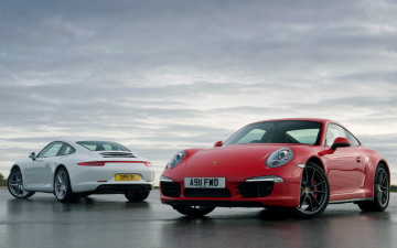 Картинка автомобили porsche car 911 carrera twin