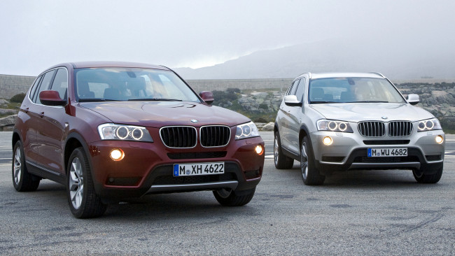 Обои картинки фото bmw, x3, автомобили, bayerische, motoren, werke, ag, германия