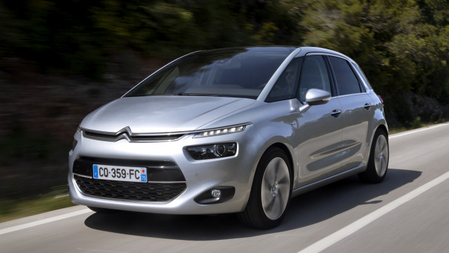 Обои картинки фото citroen, c4, picasso, автомобили, франция, psa, peugeot