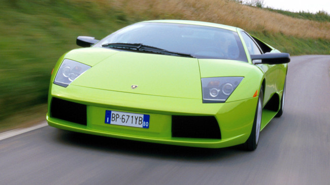 Обои картинки фото lamborghini, murcielago, автомобили, италия, automobili, s, p, a, спортивные