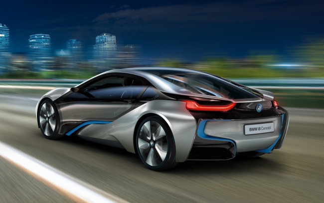 Обои картинки фото автомобили, bmw, car, i8, concept