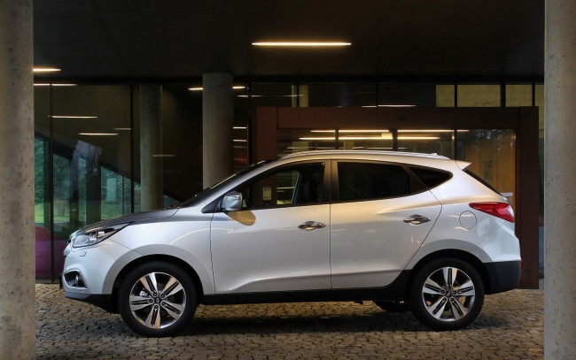 Обои картинки фото автомобили, hyundai, car, ix35