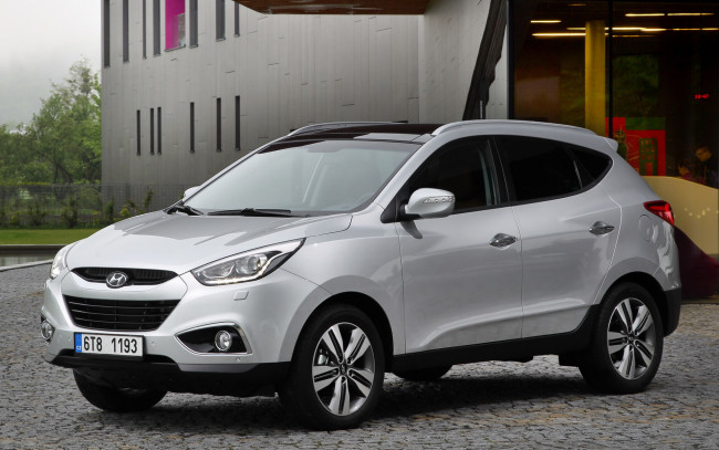 Обои картинки фото автомобили, hyundai, ix35, car