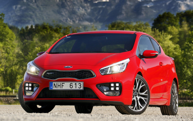 Обои картинки фото автомобили, kia, gt, car