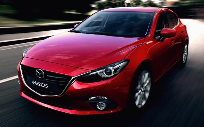 Обои картинки фото автомобили, mazda, 3, хэтчбек