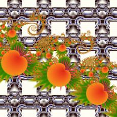 Картинка 3д+графика цветы+ flowers цвета узор фон