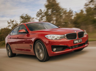 Картинка автомобили bmw 320i красный f31 au-spec line sport touring