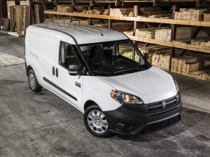 обоя автомобили, dodge, 2015г, ram, promaster, city, tradesman, cargo, светлый