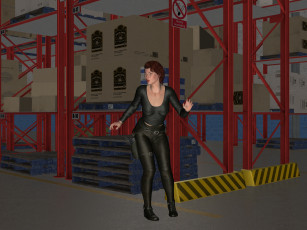 Картинка secret+agent 3д+графика фантазия+ fantasy девушка взгляд