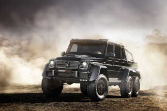 Картинка 2014+brabus+b63s+700+6x6 автомобили brabus mercedes-benz черный тюнинг