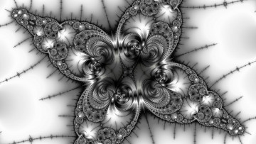 Картинка 3д+графика фракталы+ fractal фон узор цвета