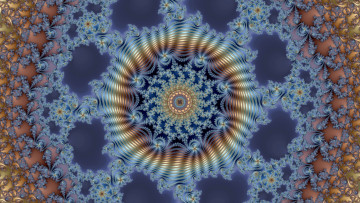 Картинка 3д+графика фракталы+ fractal узор фон цвета