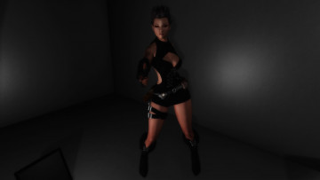 Картинка 3д+графика люди+ people девушка взгляд