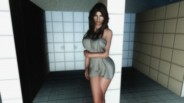 Картинка 3д+графика люди+ people девушка взгляд