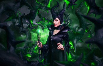 Картинка maleficent девушки -unsort+ креатив малефисента косплей