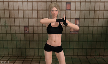 Картинка 3д+графика люди+ people девушка взгляд фон жест