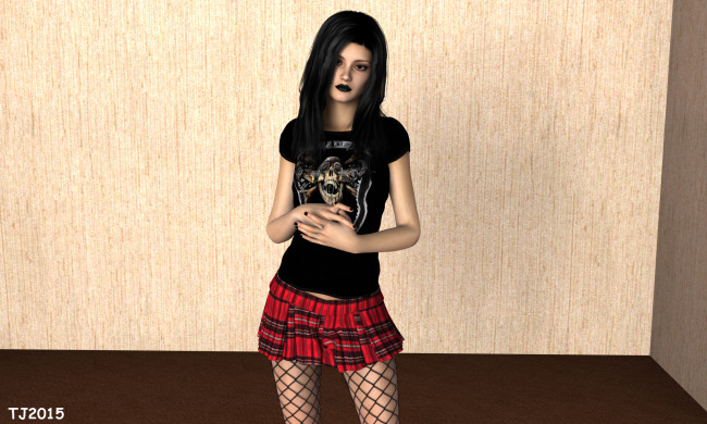 Обои картинки фото 3д графика, люди , people, девушка, взгляд, фон