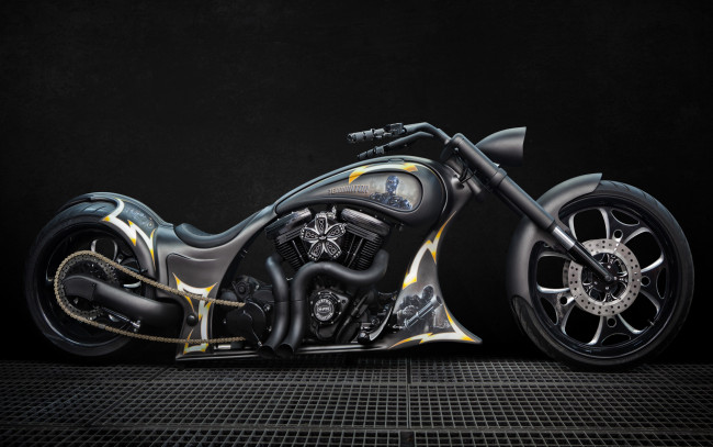 Обои картинки фото мотоциклы, customs, custom