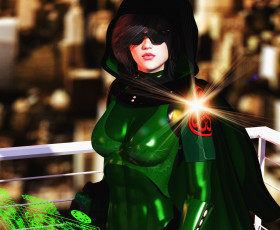 Картинка 3д+графика люди+ people девушка взгляд фон