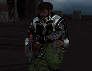 Картинка 3д+графика фантазия+ fantasy мужчина взгляд фон оружие