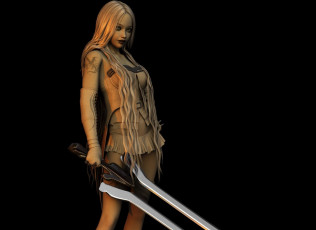 Картинка 3д+графика фантазия+ fantasy девушка взгляд фон