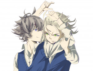 обоя аниме, inazuma eleven, парни