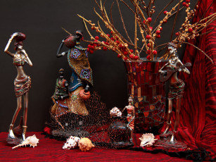 Картинка разное -+другое ваза фигурки