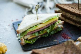 Картинка еда бутерброды +гамбургеры +канапе начинка вкусно бутерброд хлеб