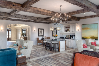 Картинка интерьер кухня стиль стол стулья