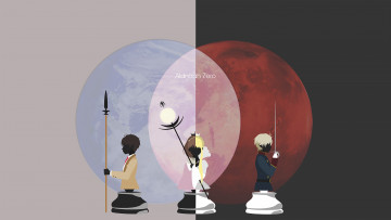 Картинка аниме aldnoah+zero шахматы