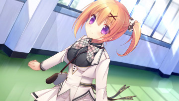 Картинка аниме unknown +другое девушка взгляд фон