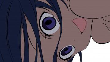 Картинка аниме unknown +другое фон взгляд девушка