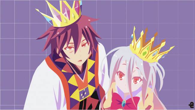 Обои картинки фото аниме, no game no life, нет, игры, жизни