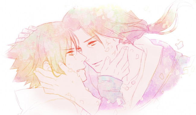 Обои картинки фото аниме, naruto, саске, итачи