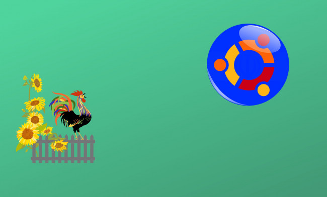 Обои картинки фото компьютеры, ubuntu linux, логотип, фон