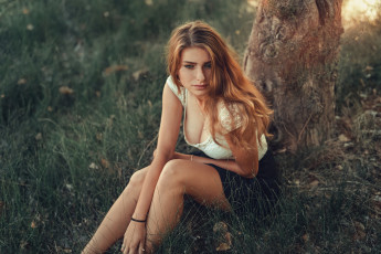 Картинка девушка девушки -unsort+ рыжеволосые+и+другие модель