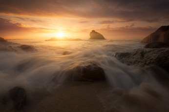 Картинка природа восходы закаты простор