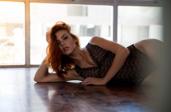 Картинка девушка девушки -unsort+ рыжеволосые+и+другие модель