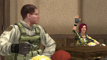 Картинка 3д+графика армия+ military фон взгляд девушка