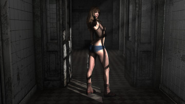 Картинка 3д+графика люди+ people фон взгляд девушка